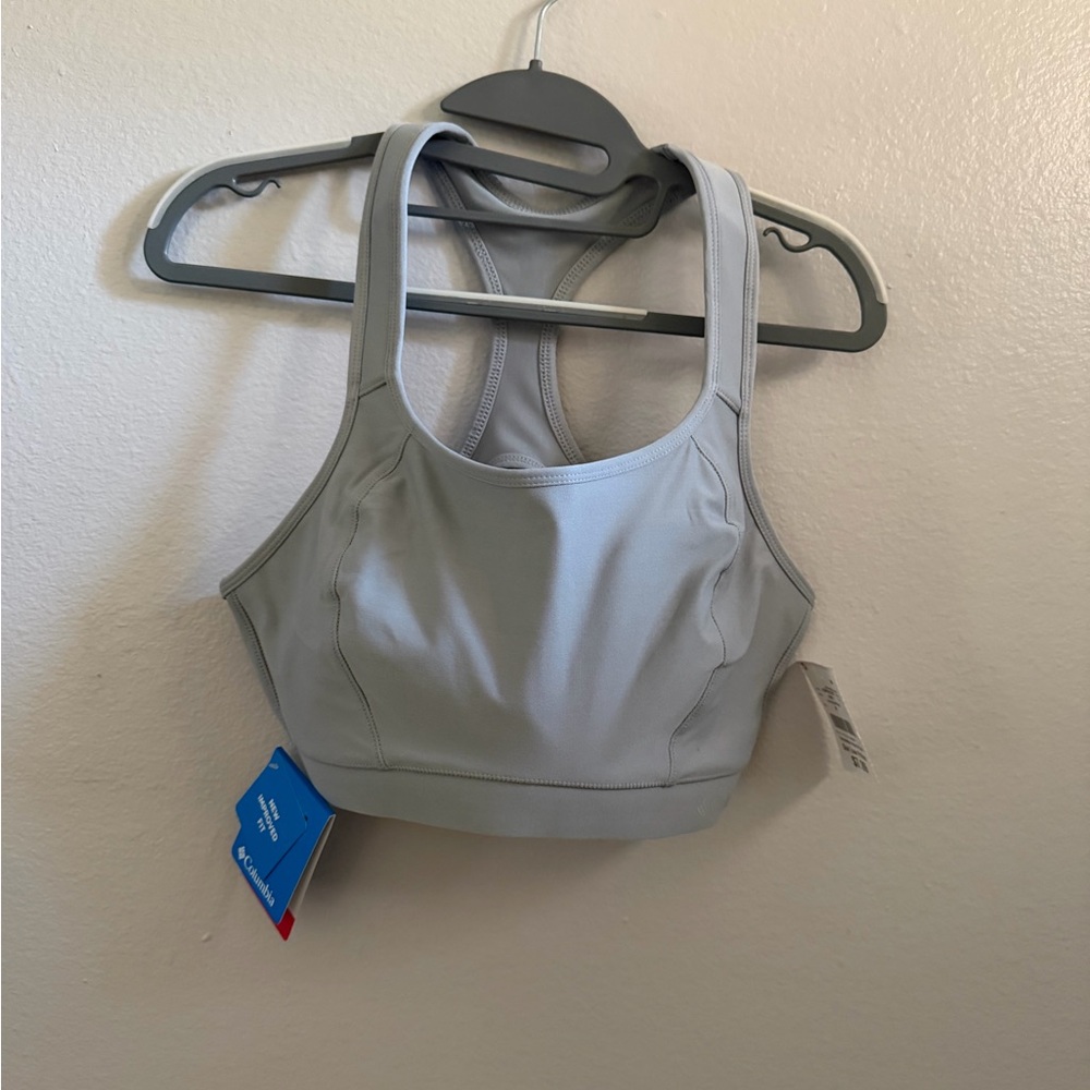 Columbia Light Gray Sports Bra - Picture 2 of 9